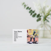 Snoep Shop Labradors Visitekaartje (Staand voorkant)