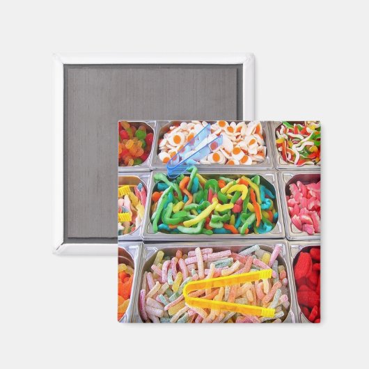 Snoep Shop Magnet (Voorkant / Achterkant)