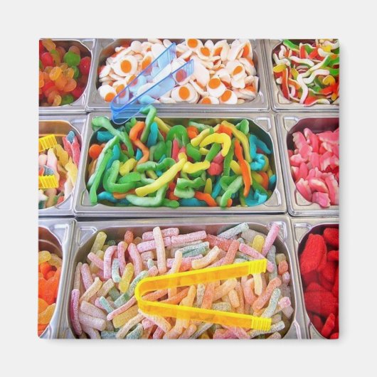 Snoep Shop Magnet (Voorkant)