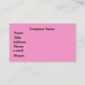 Snoep Shoppe Fun Visitekaartjes (Achterkant)