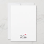 Snoep Shoppe Invitation Kaart (Achterkant)