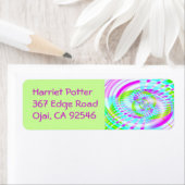 Snoep Sky 3 Fine Fractal Art Etiket (Insitu)