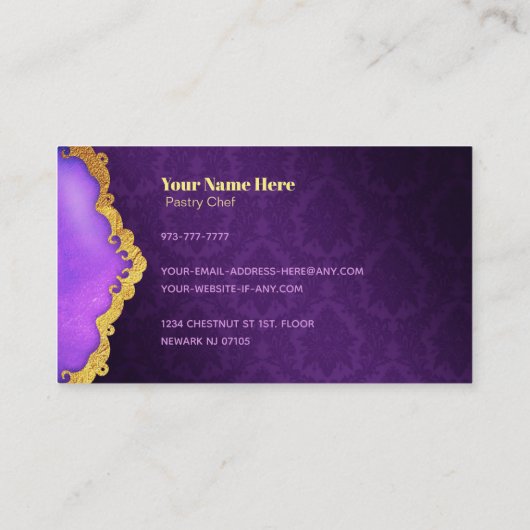 Snoep Slogans Visitekaartjes (Achterkant)