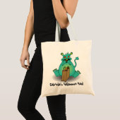 Snoep snoep zak met chocolade tote bag (Voorkant (product))