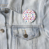 Snoep, snoepgoed en cake ronde button 5,7 cm (In situ)