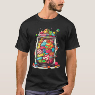 Snoep Snoepgoed Gummy Chocolate T-shirt