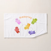 Snoep snoepjes cartoon bad handdoek (Handdoek)