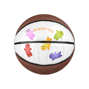 Snoep snoepjes cartoon basketbal