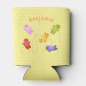 Snoep snoepjes cartoon blikjeskoeler (Achterkant)