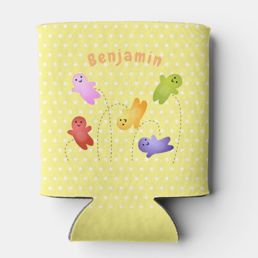 Snoep snoepjes cartoon blikjeskoeler (Achterkant)