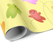 Snoep snoepjes cartoon cadeaupapier (Rol Hoek)