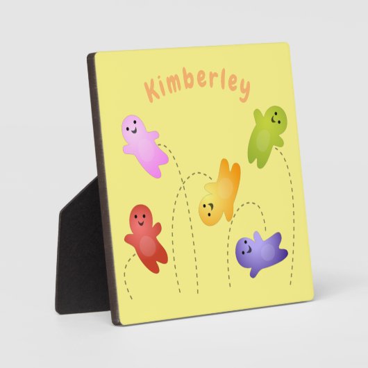 Snoep snoepjes cartoon fotoplaat (Voorkant)