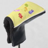 Snoep snoepjes cartoon golfheadcover (3/4 voorkant)