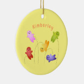 Snoep snoepjes cartoon keramisch ornament (Rechts)