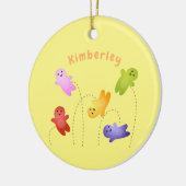 Snoep snoepjes cartoon keramisch ornament (Links)