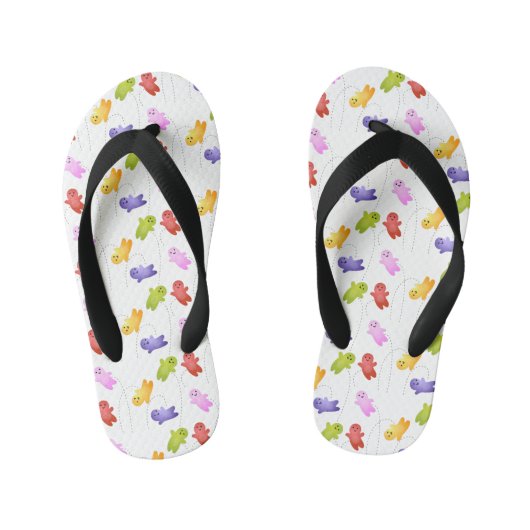Snoep snoepjes cartoon kinder teenslippers (Voetbed)