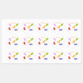 Snoep snoepjes cartoon labels (Vel)