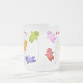 Snoep snoepjes cartoon matglas koffiemok (Center)