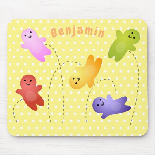 Snoep snoepjes cartoon muismat (Voorkant)