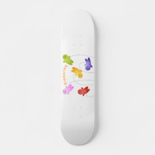 Snoep snoepjes cartoon persoonlijk skateboard