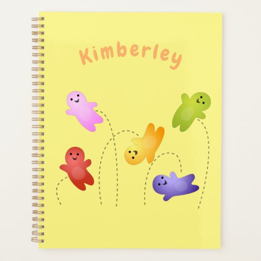 Snoep snoepjes cartoon planner (Voorkant)