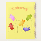 Snoep snoepjes cartoon planner (Achterkant)