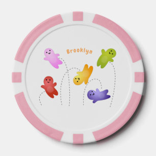 Snoep snoepjes cartoon poker chips