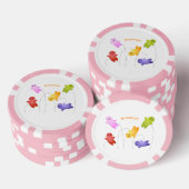 Snoep snoepjes cartoon poker chips (Opstapeling)