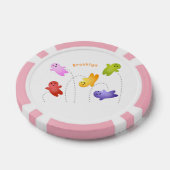 Snoep snoepjes cartoon poker chips (Enkel)