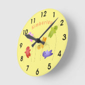 Snoep snoepjes cartoon ronde klok (Hoek)