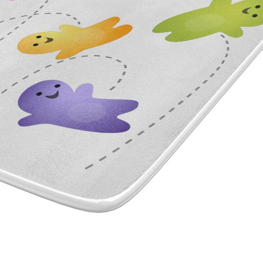 Snoep snoepjes cartoon snijplank (Hoek)