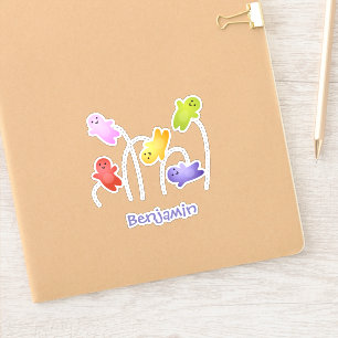 Snoep snoepjes cartoon sticker