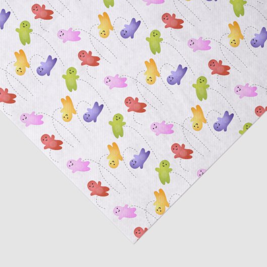 Snoep snoepjes cartoon tissuepapier (Detail)