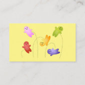 Snoep snoepjes cartoon visitekaartje (Achterkant)