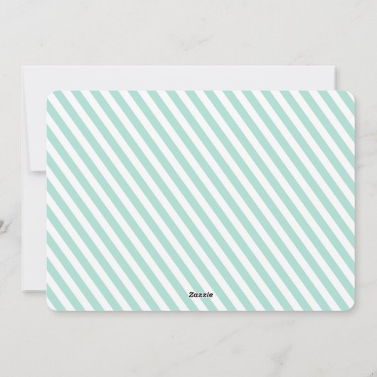 Snoep snoepjes met kerst Foto Feestdagenkaart (Achterkant)