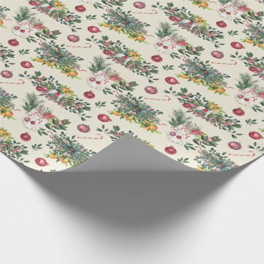 Snoep, Speelgoed, Bloemen & Fruit Cadeaupapier (Hoek)