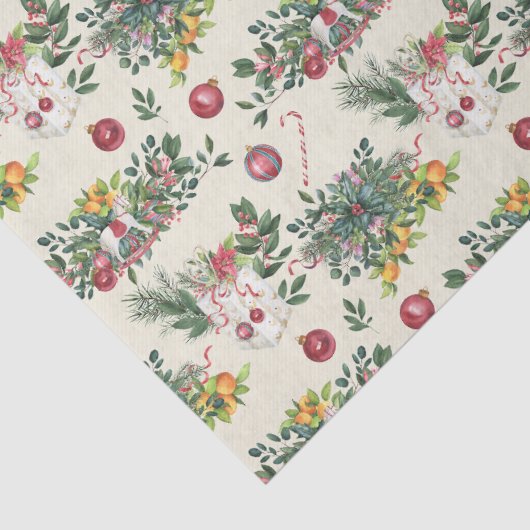 Snoep, Speelgoed, Bloemen & Fruit Tissuepapier (Detail)