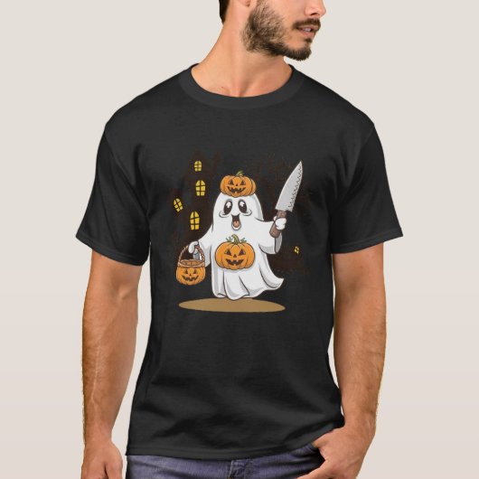 snoep spook t-shirt (Voorkant)