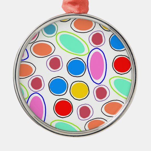 Snoep spots metalen ornament (Voorkant)