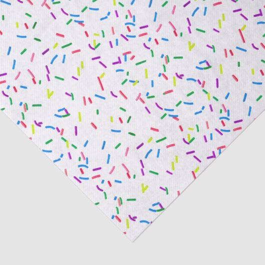 Snoep springen wit tissuepapier (Detail)