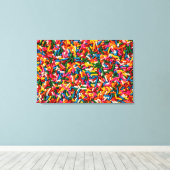 Snoep Sprinkles 2 Canvas Afdruk (Insitu (Houten vloer))