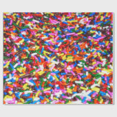 Snoep Sprinkles Cadeaupapier (Vlak)