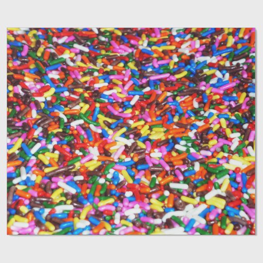 Snoep Sprinkles Cadeaupapier (Vlak)