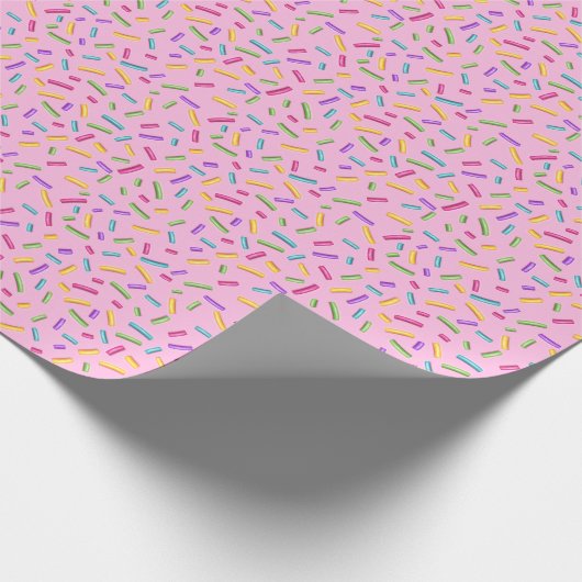 Snoep Sprinkles Cadeaupapier (Hoek)