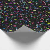 Snoep Sprinkles en Bubbles Cadeaupapier (Hoek)