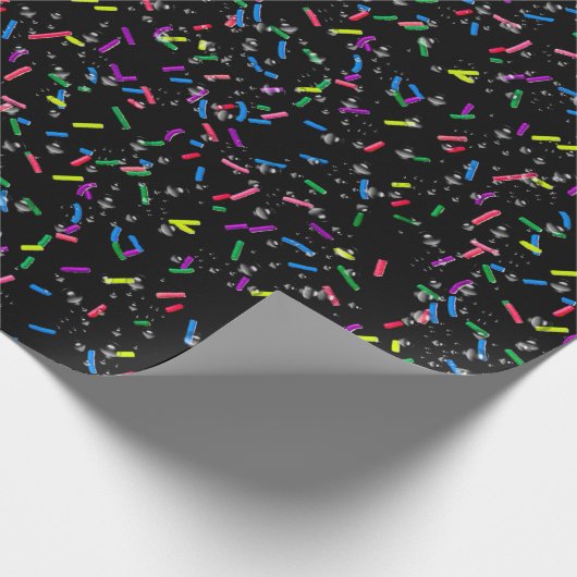Snoep Sprinkles en Bubbles Cadeaupapier (Hoek)