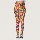 Snoep Sprinkles Leggings (Voorkant)