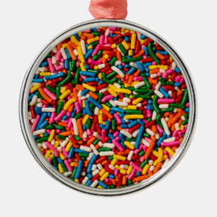 Snoep Sprinkles Metalen Ornament
