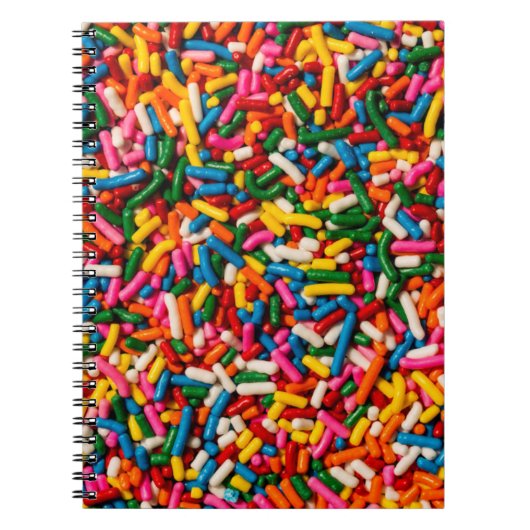 Snoep Sprinkles Notitieboek (Voorkant)