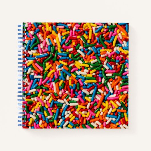 Snoep Sprinkles Notitieboek (Voorkant)
